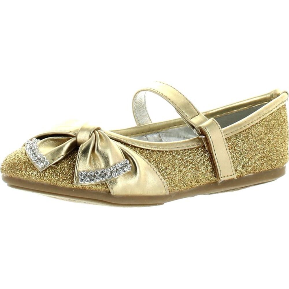 Little Angel Teshi-729E Gold ChildG flats-shoes 2 NEW